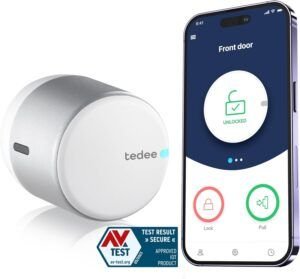 Cerradura inteligente compatible co alexa
